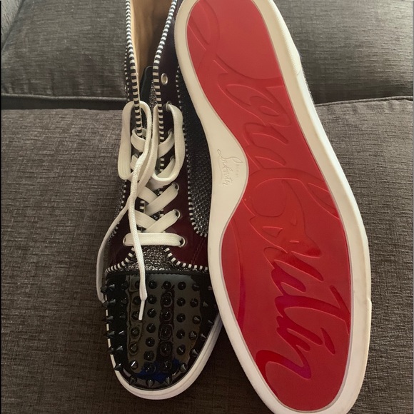 Men’s High top Louboutin sneakers - Picture 3 of 3